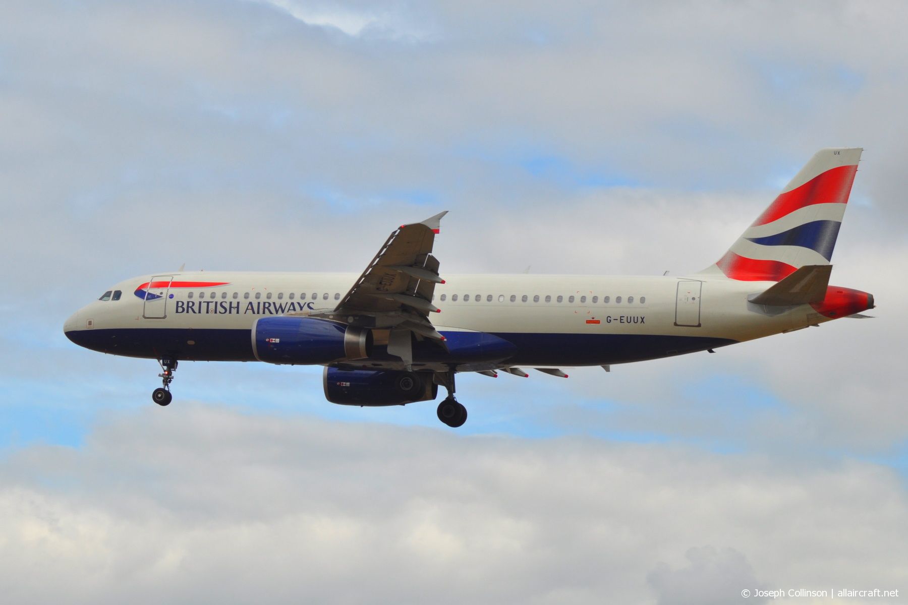 G-EUUX (3550) 2008 Airbus A320-232