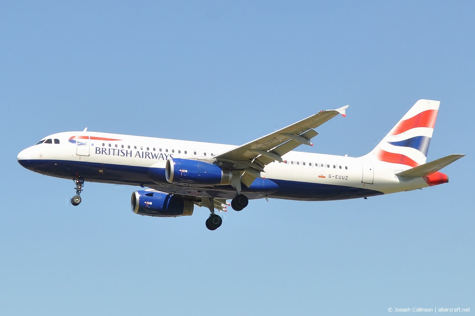 G-EUUZ (3649) 2008 Airbus A320-232