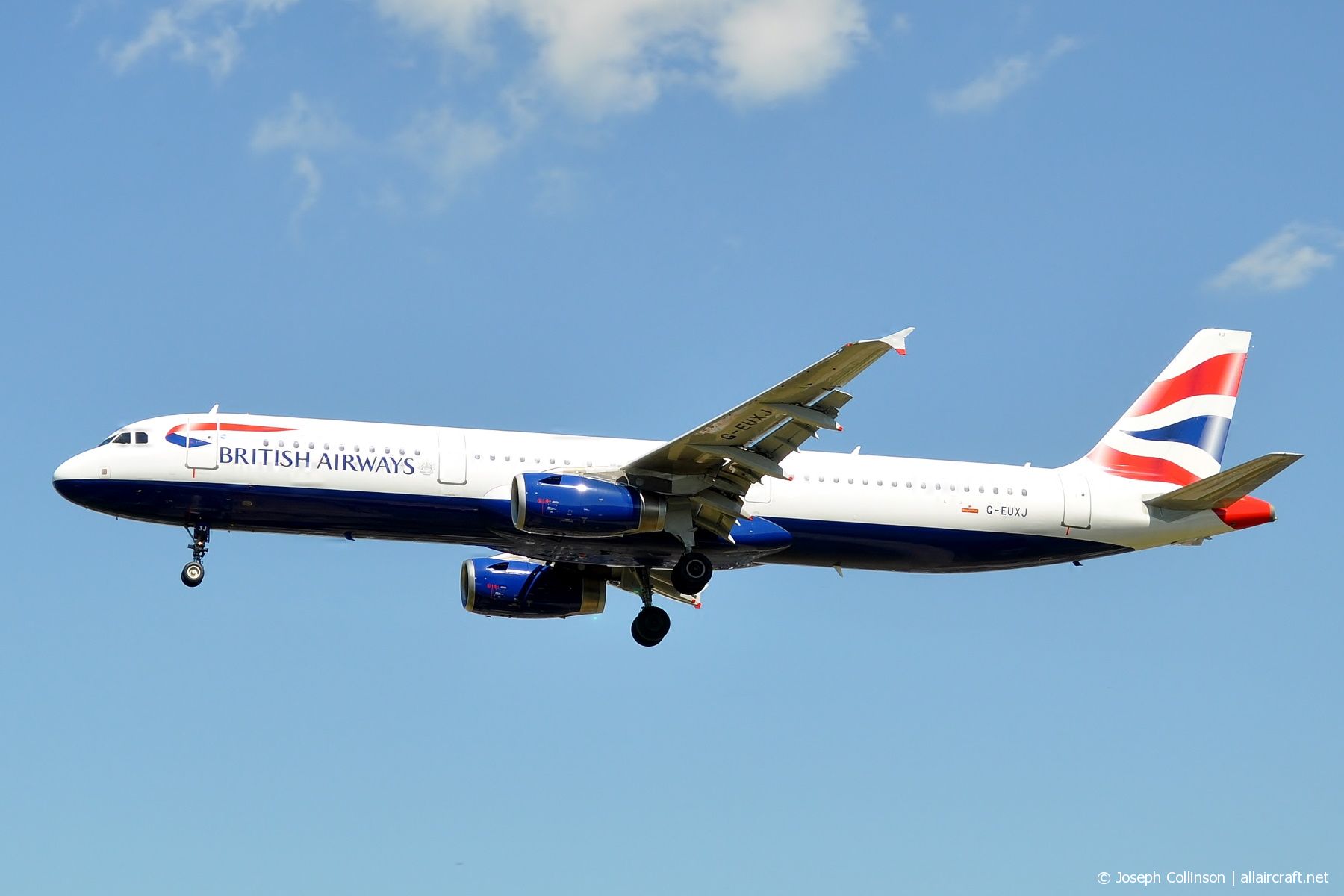 G-EUXJ (3081) 2007 Airbus A321-231