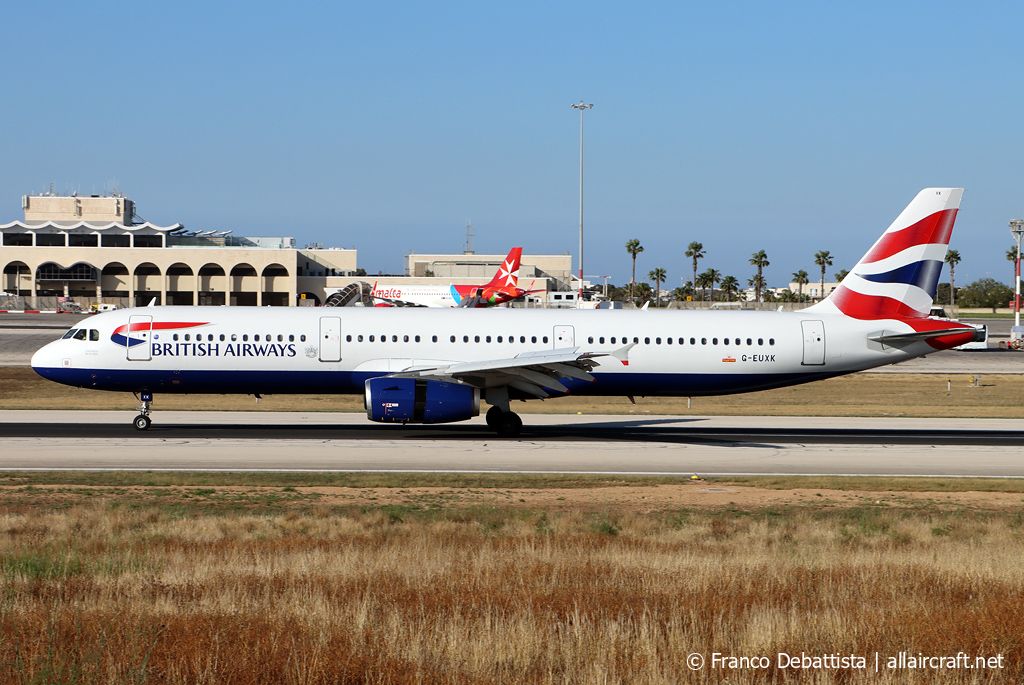 G-EUXK (3235) 2007 Airbus A321-231