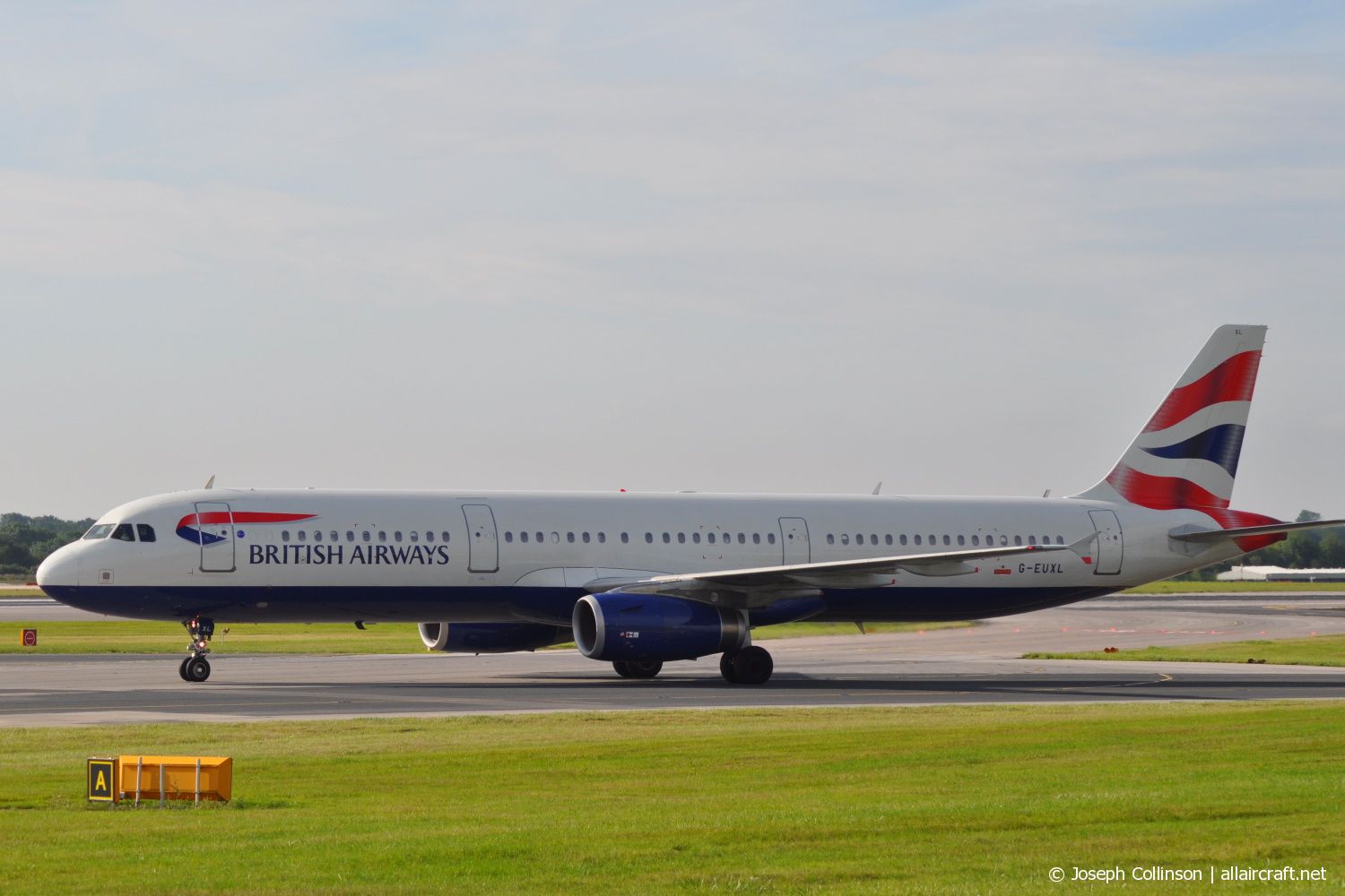 G-EUXL (3254) 2007 Airbus A321-231