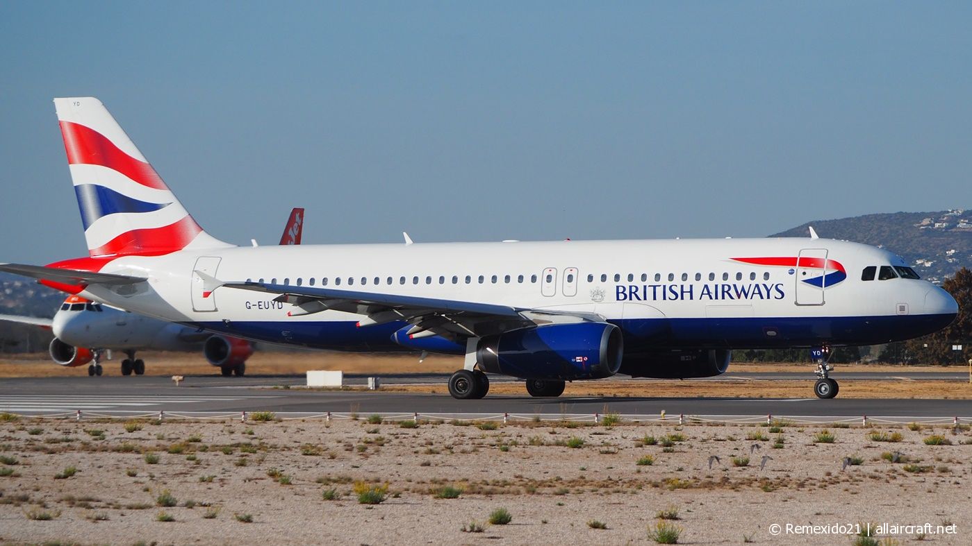 G-EUYD (3726) 2008 Airbus A320-232