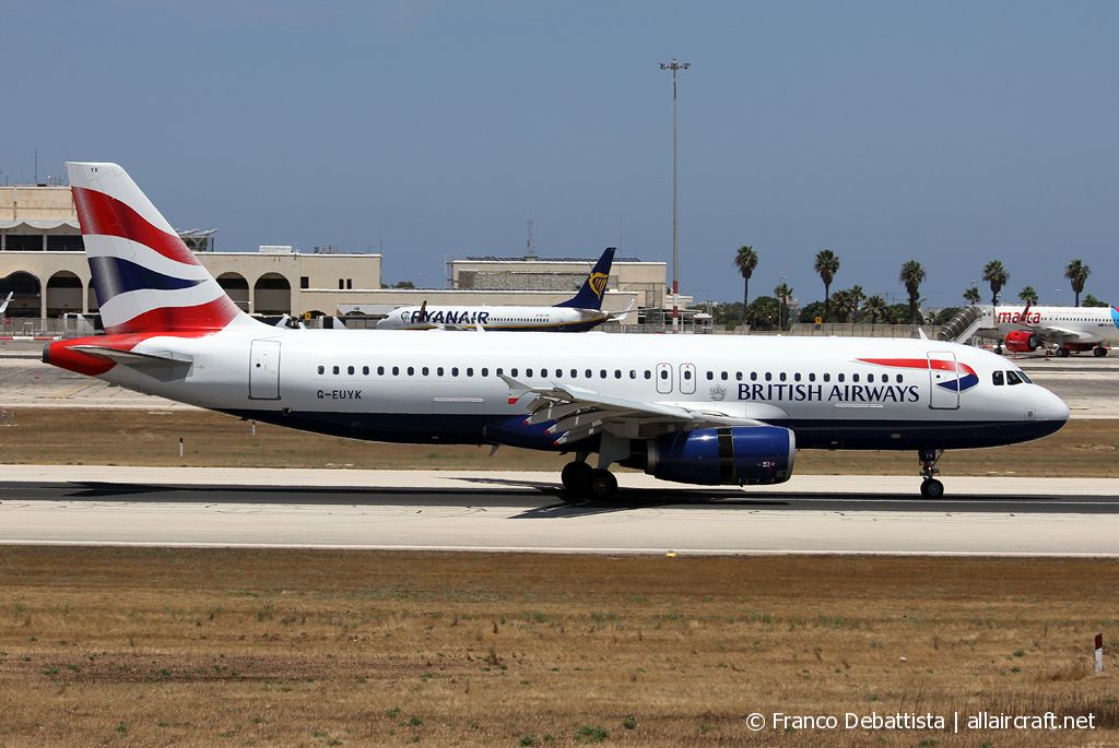 G-EUYK (4551) 2010 Airbus A320-232
