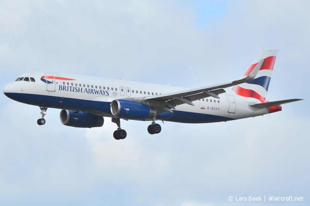 G-EUYY (6290) 2014 Airbus A320-232(WL)