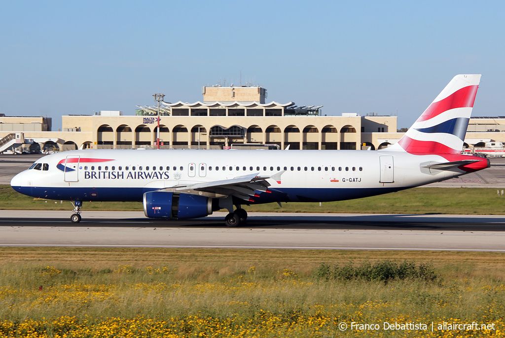 G-GATJ (1509) 2001 Airbus A320-232