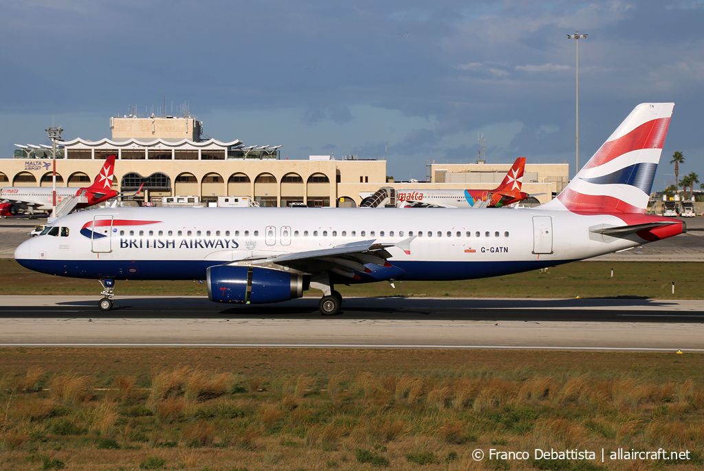 G-GATN (1613) 2001 Airbus A320-232