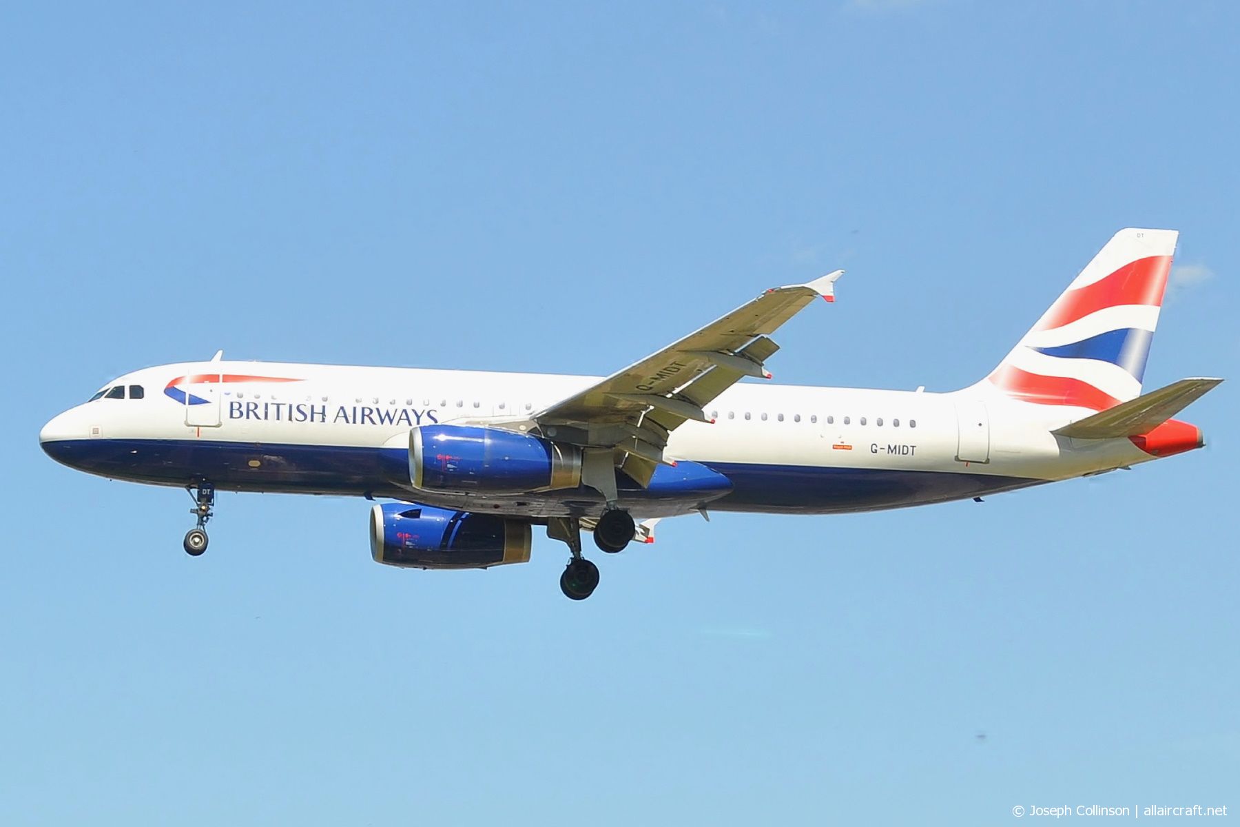 G-MIDT (1418) 2001 Airbus A320-232