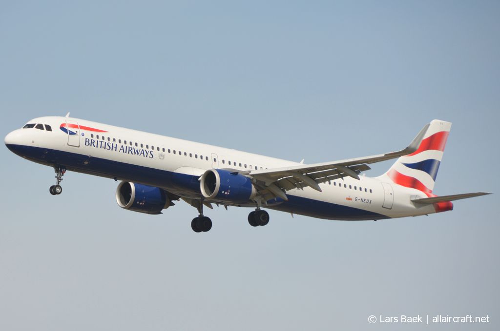 G-NEOX (9162) 2019 Airbus A321-251NX