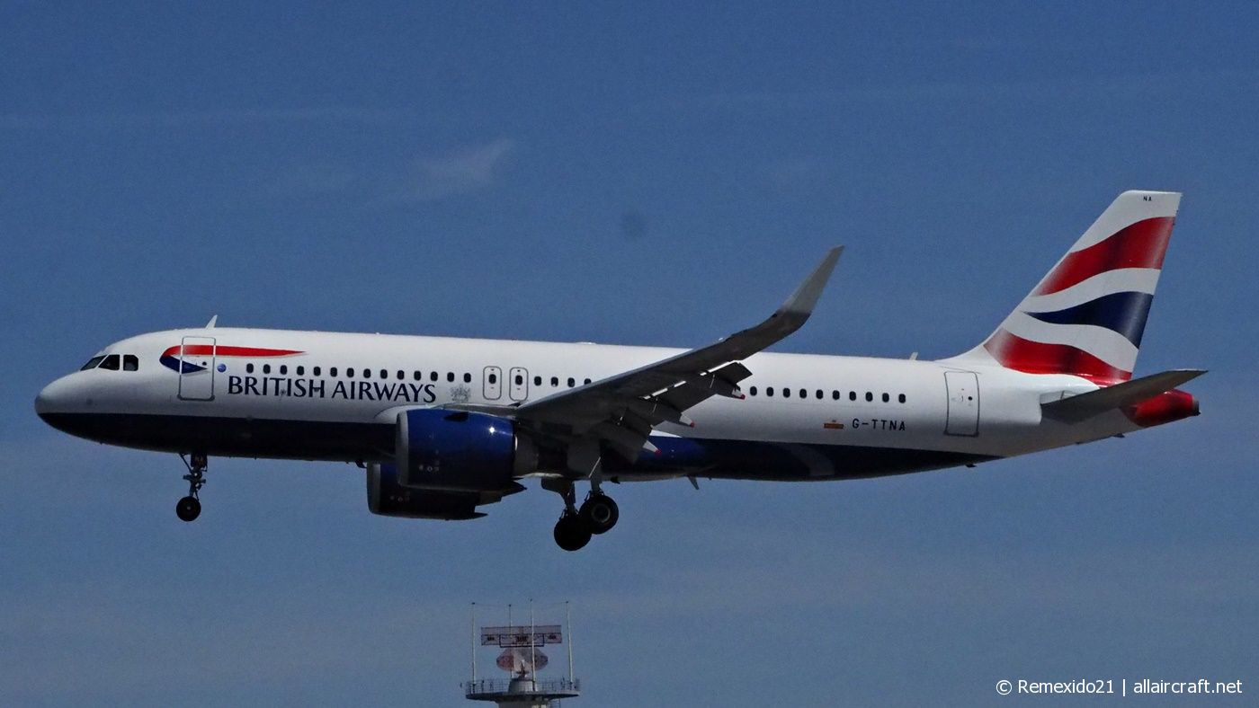G-TTNA (cn 8108) Airbus A320-251N