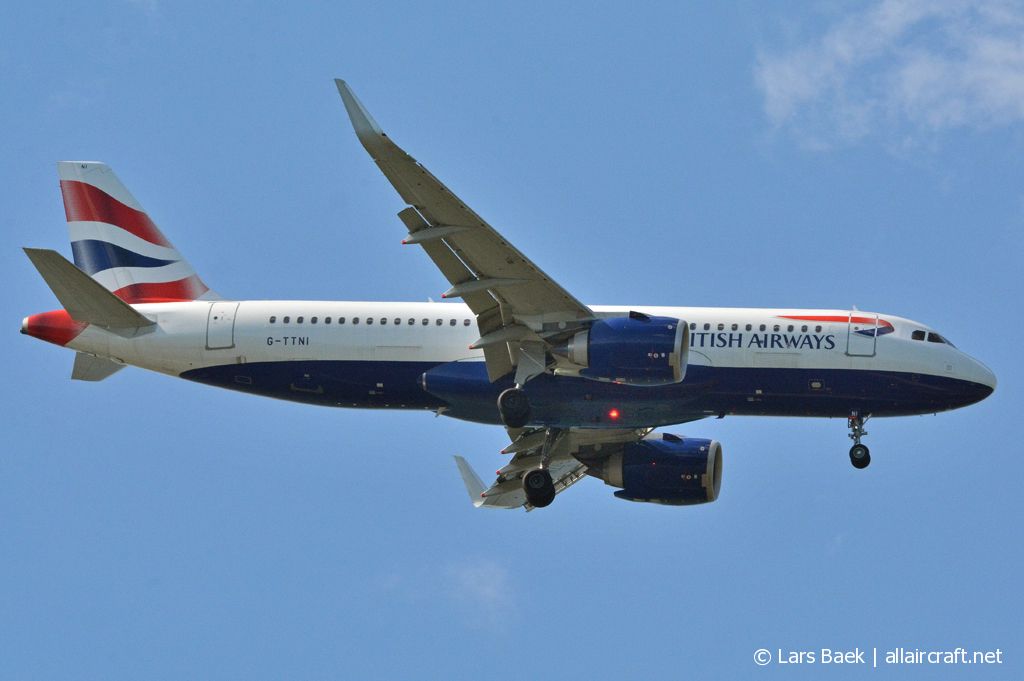 G-TTNI (8767) 2019 Airbus A320-251N