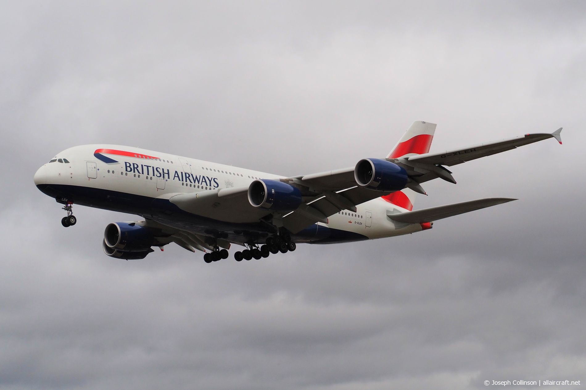 G-XLEH (cn 0163) Airbus A380-841