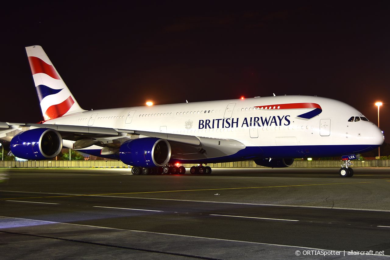 G-XLEG (cn 0161) Airbus A380-841