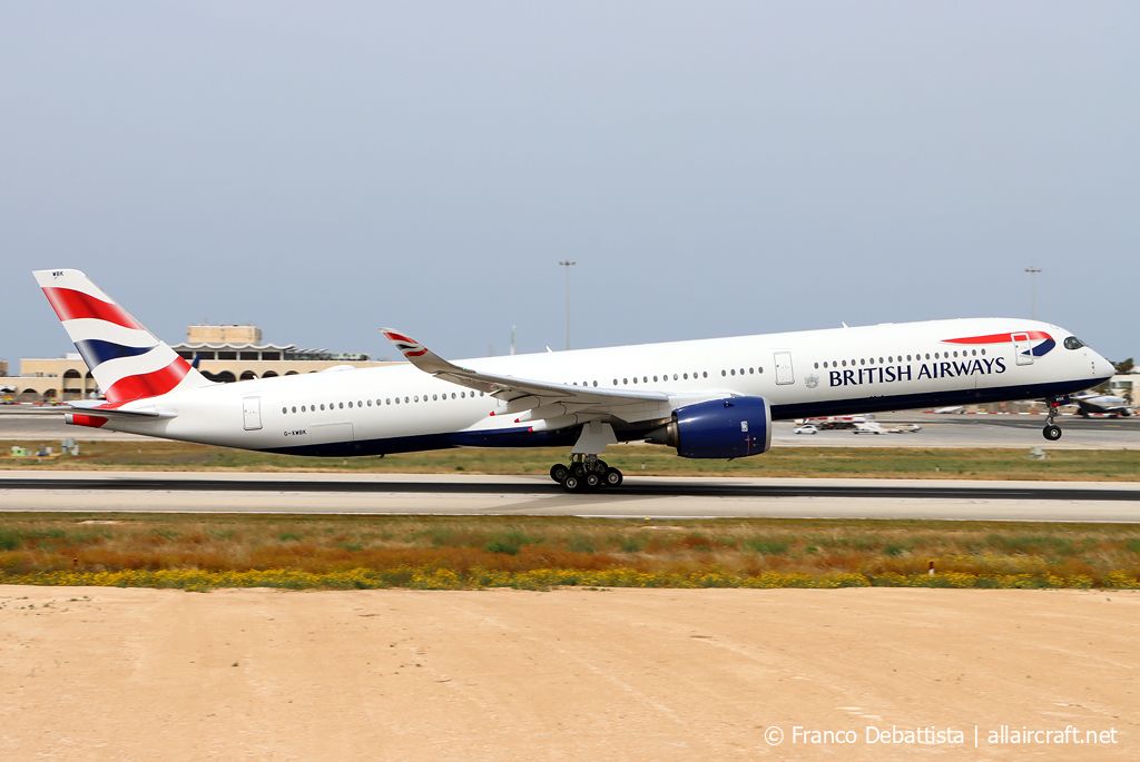 G-XWBK (495) 2022 Airbus A350-1041