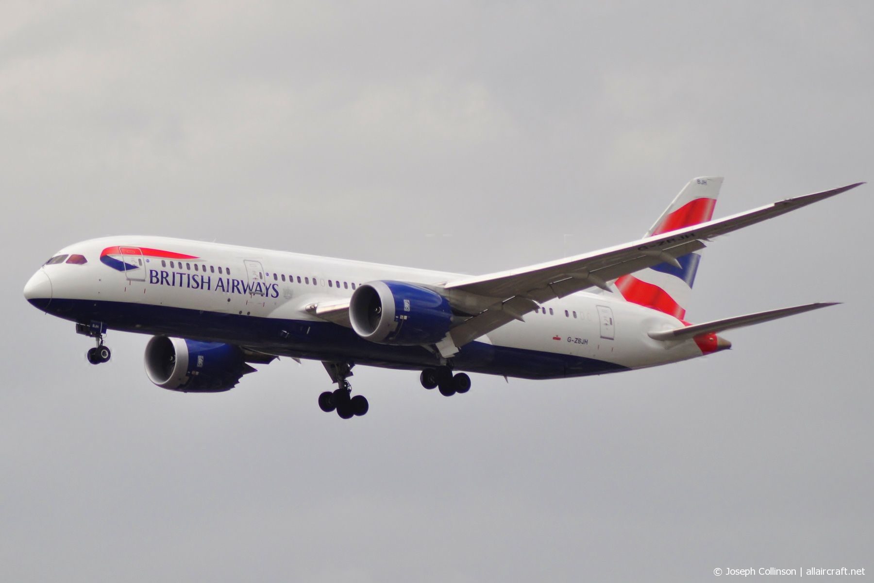 G-ZBJH (cn 38615) Boeing 787-8