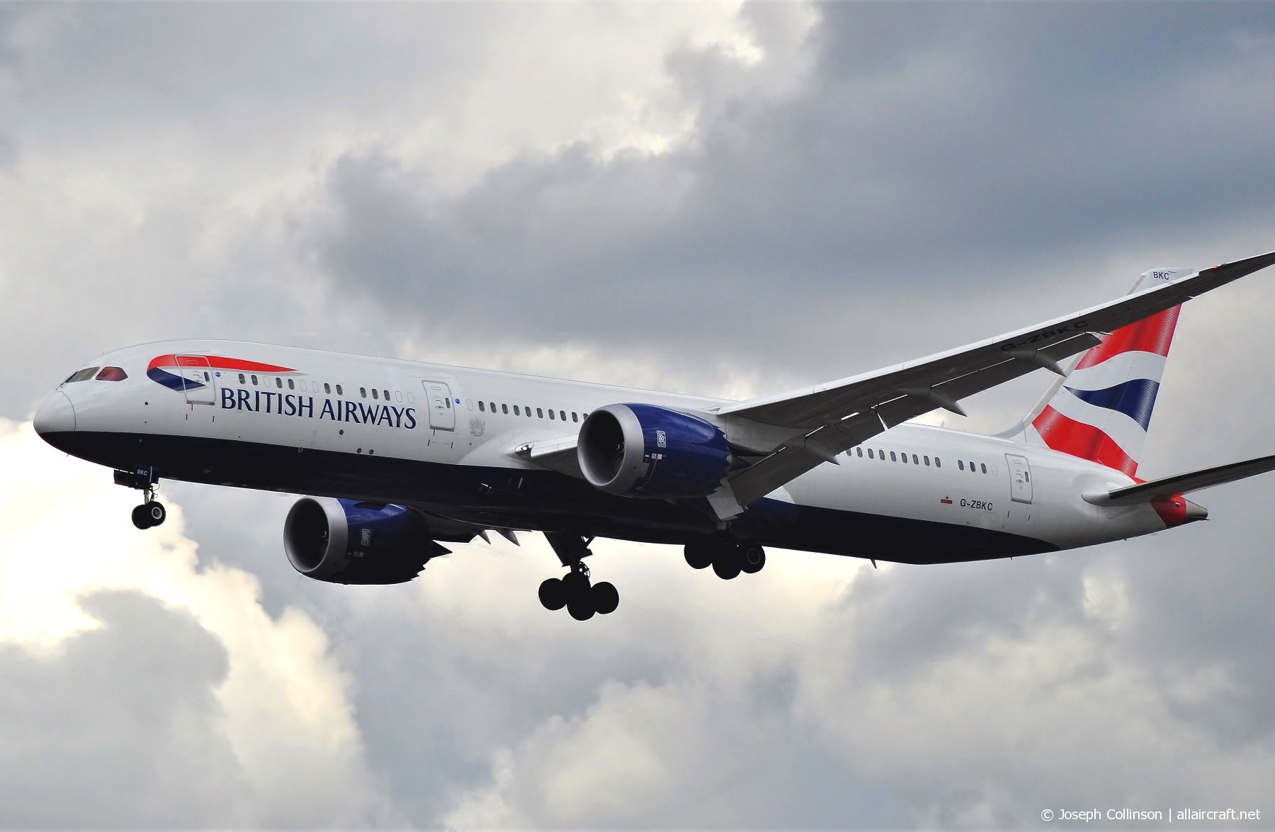 G-ZBKC (38621) 2015 Boeing 787-9 Dreamliner