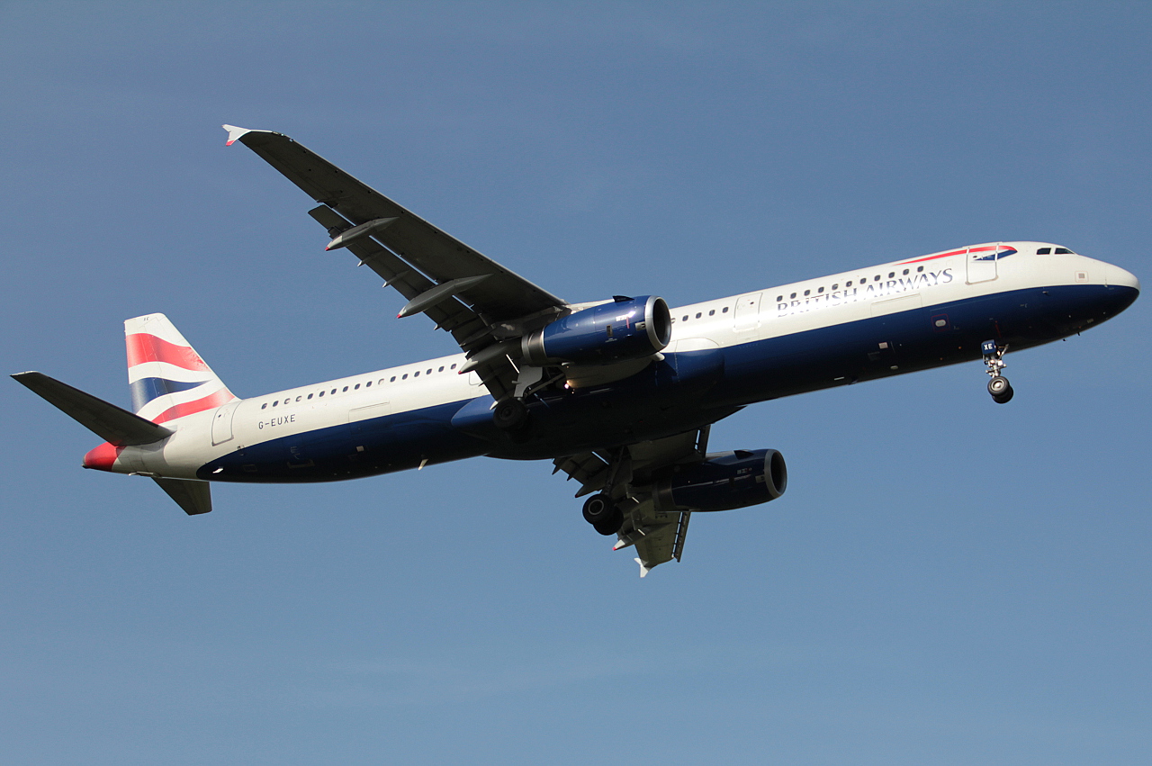 G-EUXE (cn 2323) Airbus A321-231
