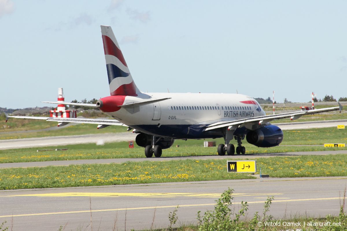 G-EUPL (1239) 2000 Airbus A319-131