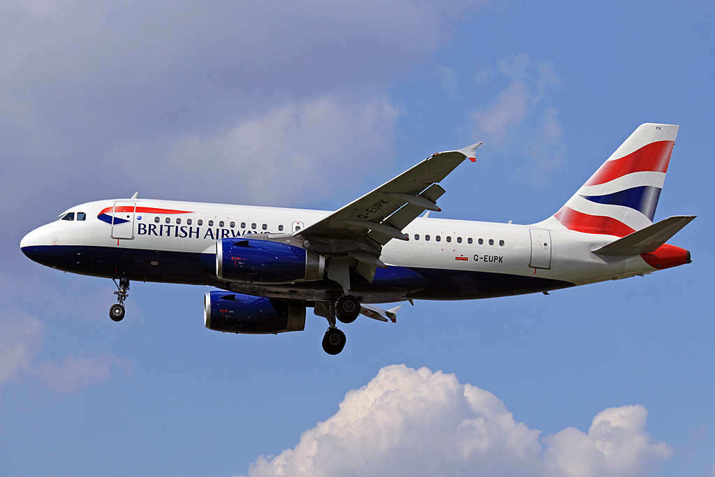 G-EUPK (1236) 2000 Airbus A319-131