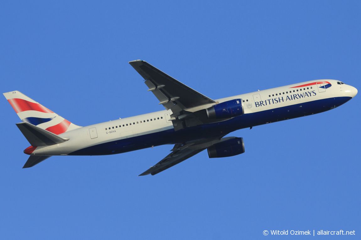 G-BZHA (29230) 1998 Boeing 767-336ER