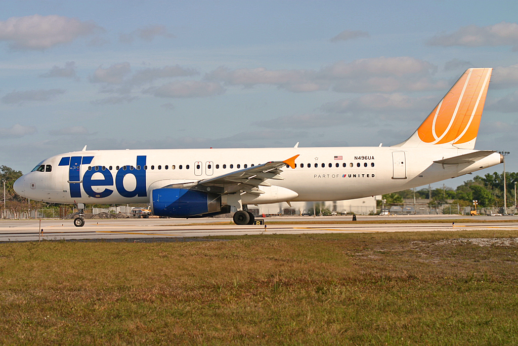 N496UA, (cn 1845), Airbus A320-232