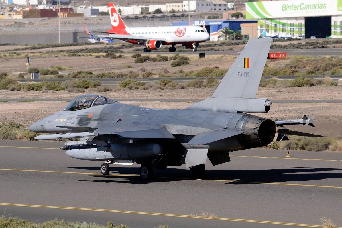 FA-133 (6H-133) 1991 SABCA F-16AM Fighting Falcon