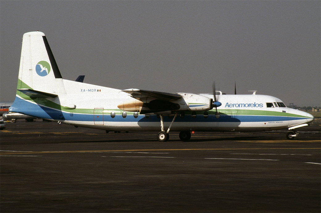 XA-MOR (26) 1958 Fairchild F-27