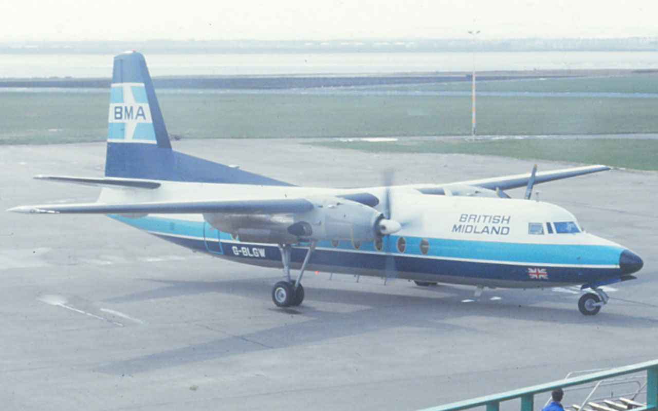 G-BLGW (10231) 1963 Fokker F-27-200 Friendship
