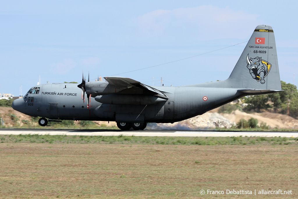 68-1609 · Lockheed C-130E Hercules · (MLA / LMML)