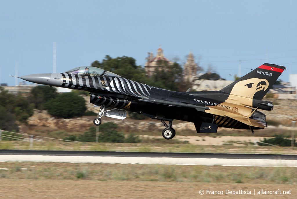 88-0021 (4R-23) General Dynamics F-16C Fighting