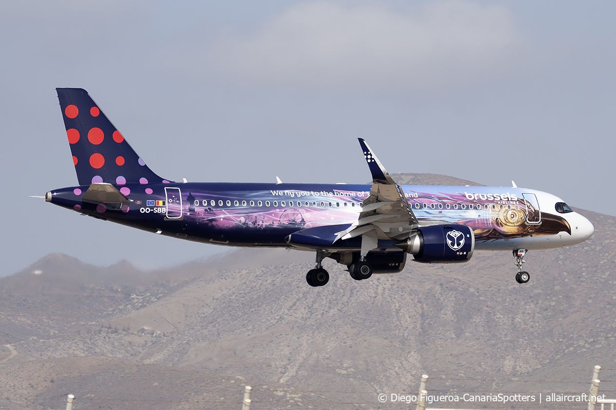 OO-SBB · Airbus A320-251N · (LPA / GCLP)
