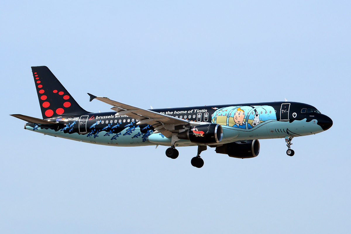OO-SNB (cn 1493) Airbus A320-214