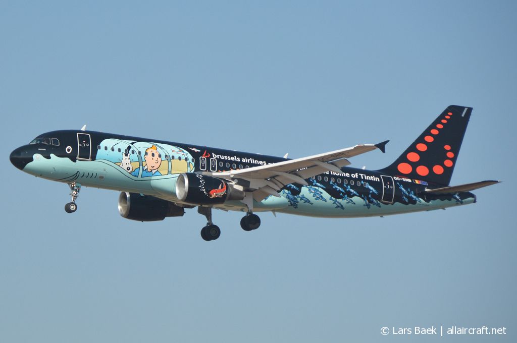 OO-SNB (1493) 2001 Airbus A320-214