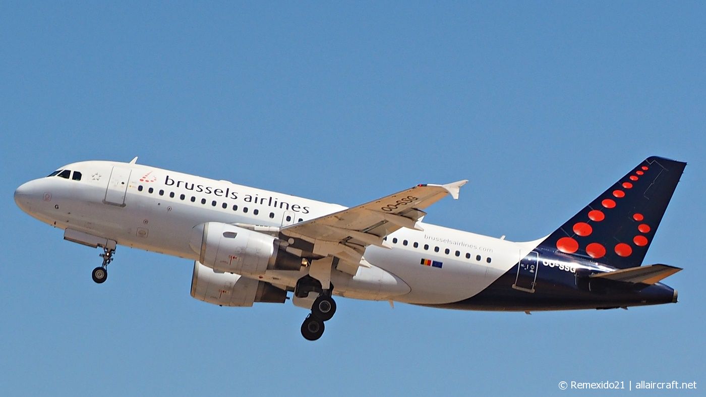 OO-SSG (1160) 2000 Airbus A319-112