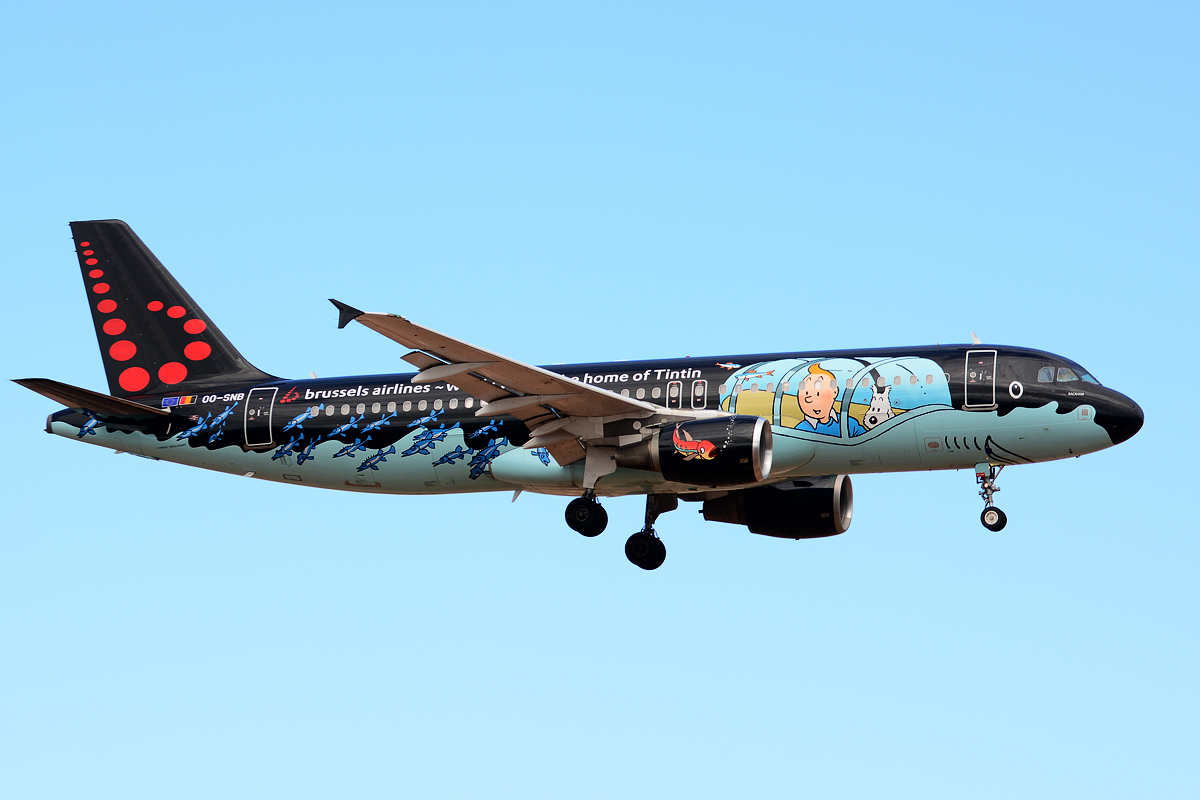 OO-SNB (cn 1493) Airbus A320-214