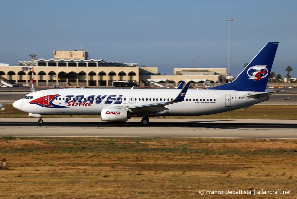 OK-TSD (41795) 2014 Boeing 737-8Q8(WL)