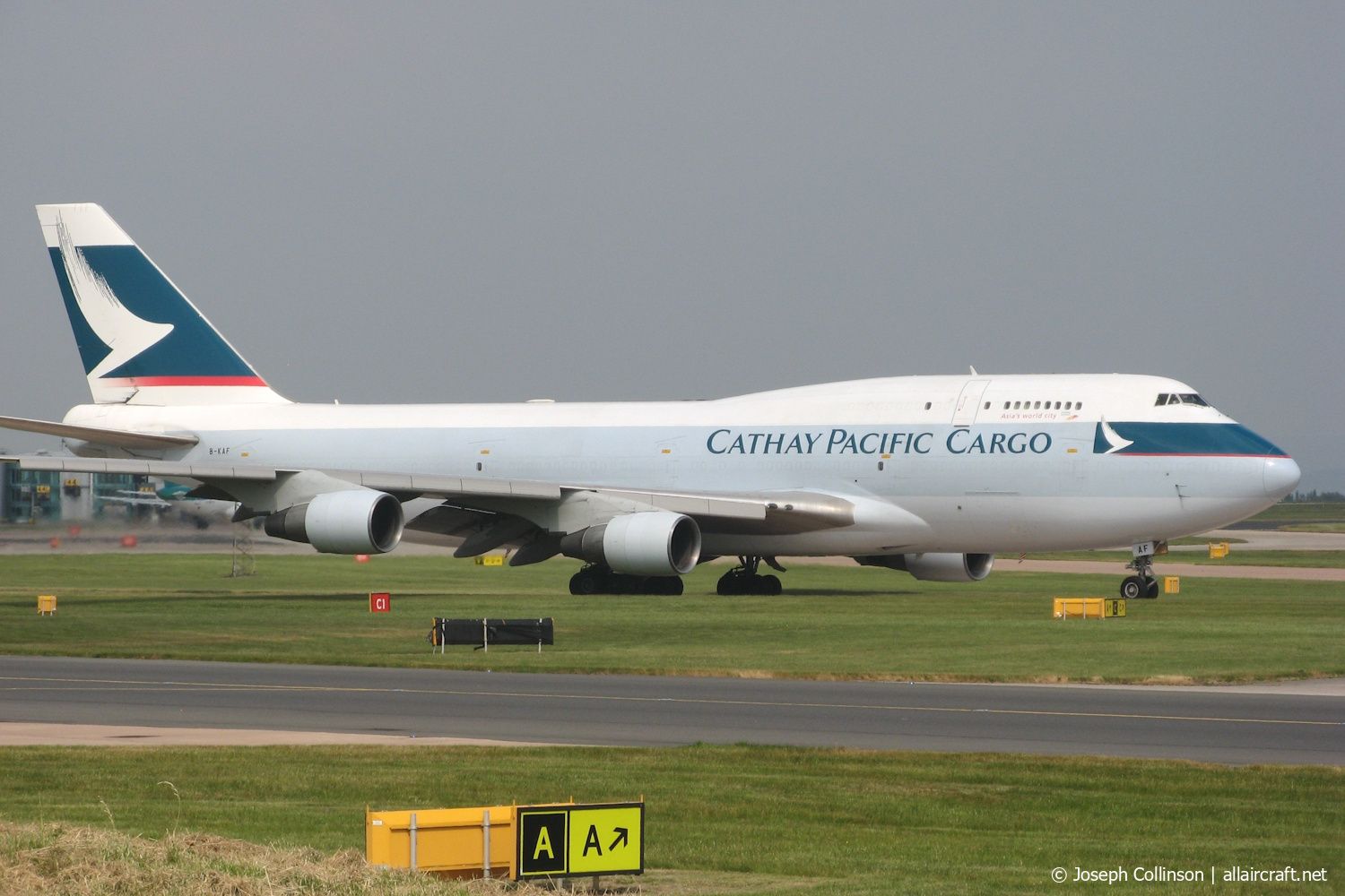 B-KAF (26547) 1992 Boeing 747-412(BCF)