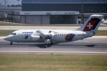 HB-IXF (E02226) British Aerospace Avro RJ85