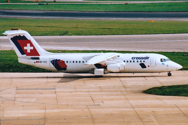 HB-IYZ (E3338) 1998 British Aerospace Avro RJ100