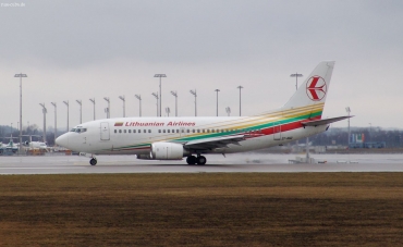 LY-AGZ (26340) 1996 Boeing 737-524