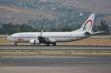 CN-RGN (33075) 2013 Boeing 737-8B6(WL)
