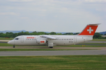 HB-IXU (E3276) 1995 British Aerospace Avro RJ100