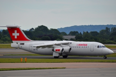 HB-IYQ (E3384) 2001 British Aerospace Avro RJ100