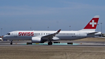 HB-JCG (55020) 2017 Bombardier CSeries CS300