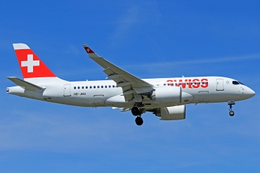 HB-JBG (cn 50016) Bombardier CS100