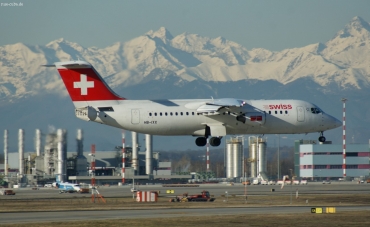 HB-IXX (E3262) 1995 British Aerospace Avro RJ100