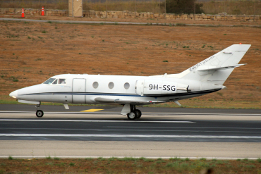 9H-SSG · Dassault Falcon 10 · MLA / LMML