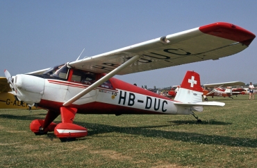 HB-DUC (6295) 1948 Luscombe 8F Silvaire