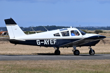G-AYEF · Piper PA-28-180 Cherokee E · EGCK