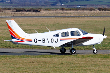 G-BNOJ (28-16018) 1987 Piper PA-28-161 Cherokee Warrior II