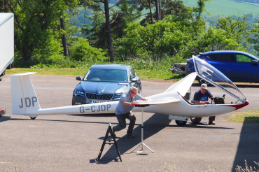 G-CJDP (2-134/1732) 1981 Glaser-Dirks DG-200/17